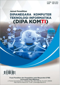 Jurnal Penelitian; Analisis Sebaran Penyakit Gigi Dan Mulut Berbasis DBSCAN