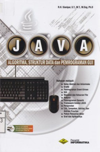 Java; Algoritma, Struktur Data dan Pemrograman GUI