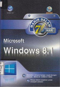 Mahir dalam 7 Hari; Microsoft Windows 8.1