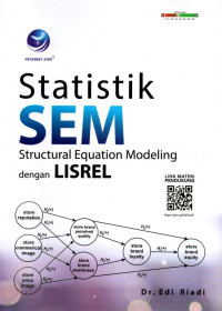 Image of Statistik SEM; Structural Equation Modeling dengan LISREL
