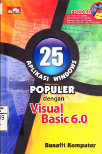 25 Aplikasi Windows Populer dengan Visual Basic 6.0