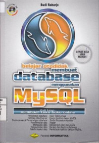 Belajar Otodidak Membuat Database Menggunakan MySQL