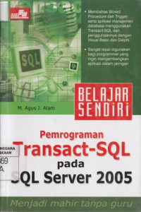Belajar Sendiri Pemrograman Transact SQL pada SQL Server 2005