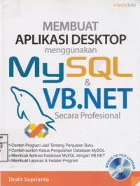 Membuat Aplikasi Dekstop Menggunakan MySQL & VB.NET