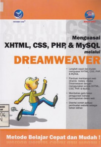 Menguasai XHTML, CSS, PHP & MySQL Melalui Dreamweaver