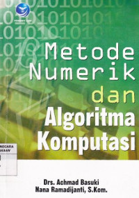 Metode Numerik dan Algoritma Komputasi