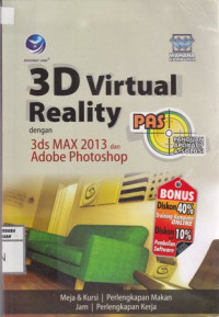 Image of Panduan Aplikatif & Solusi; 3D Virtual Reality dengan 3ds MAX 2013 dan Adobe Photoshop