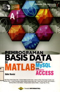 Pemrograman Basis Data di Matlab dengan MySQL dan Microsoft Access
