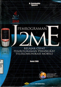 Pemrograman J2ME; Belajar Cepat Pemrograman Perangkat Telekomunikasi Mobile