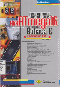 Pemrograman Mikrokontroler AVR ATMEGA16 Menggunakan Bahasa C